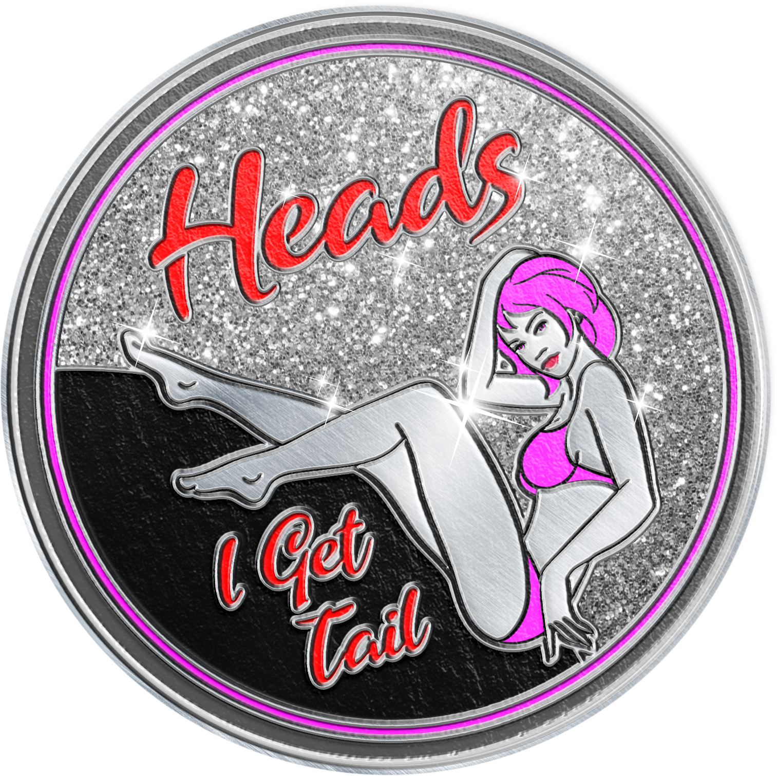 Novelty Coin - Heads or Tails - Image 2