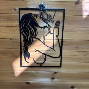 Erotic Oral Fixation Metal Art