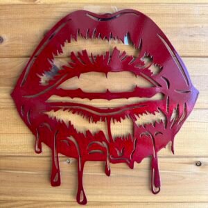 Candy Red Lucious Lips