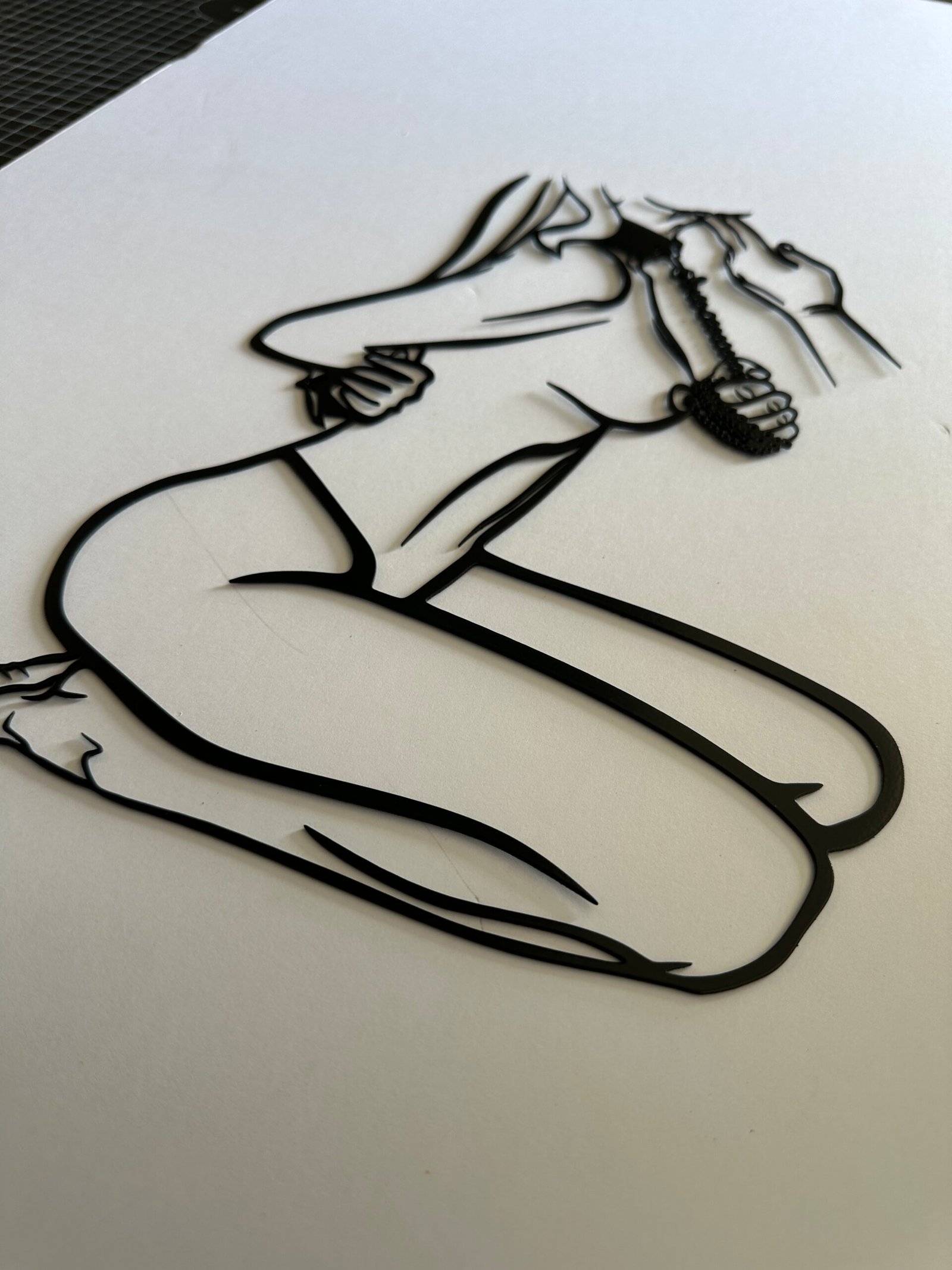 BDSM - Sensual Connection Sleek Metal Art - Image 3