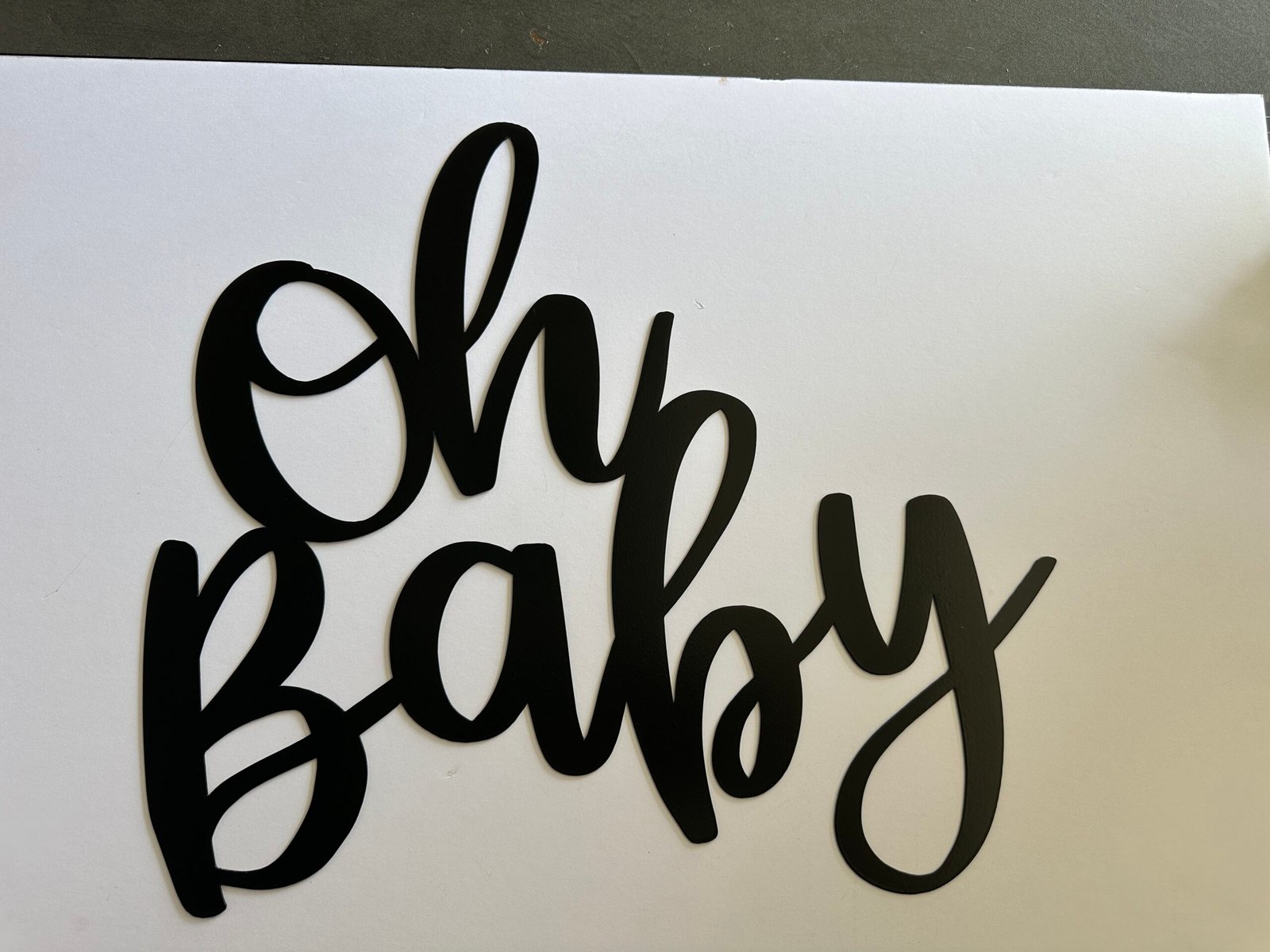 Oh Baby - Large Metal Art - Image 2