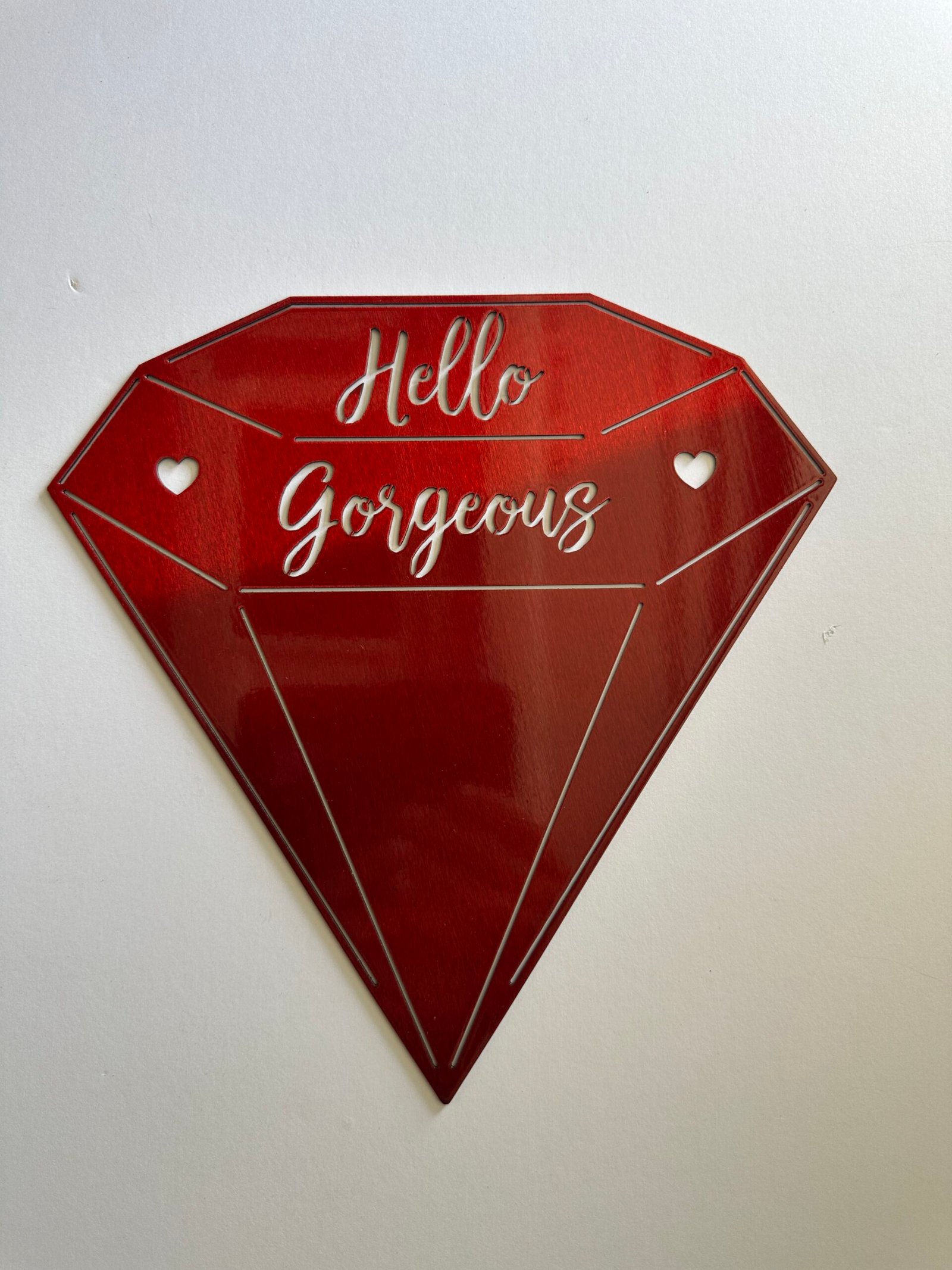 Hello Gorgeous - Diamond Kiss Metal Art - Image 15