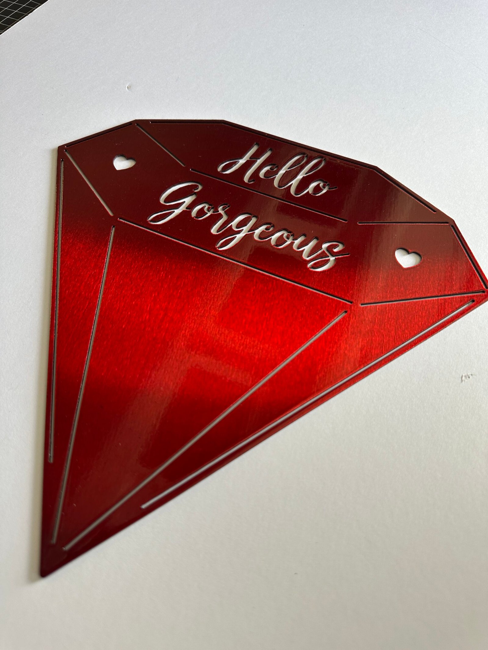 Hello Gorgeous - Diamond Kiss Metal Art - Image 20