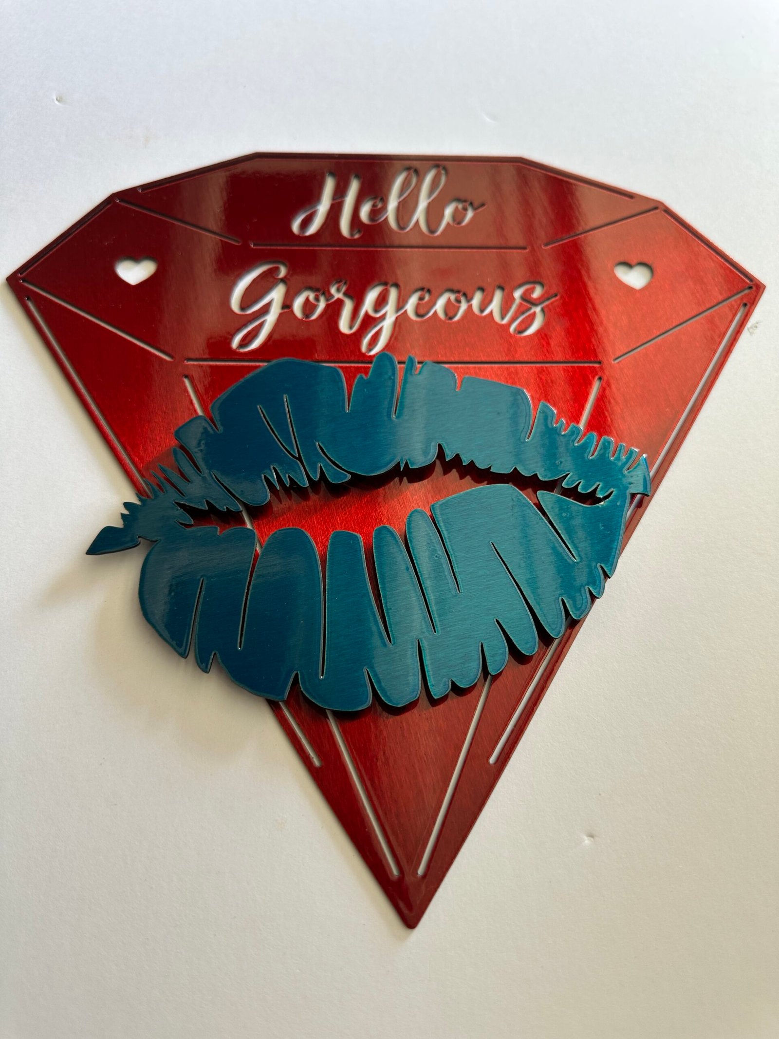 Hello Gorgeous - Diamond Kiss Metal Art - Image 19