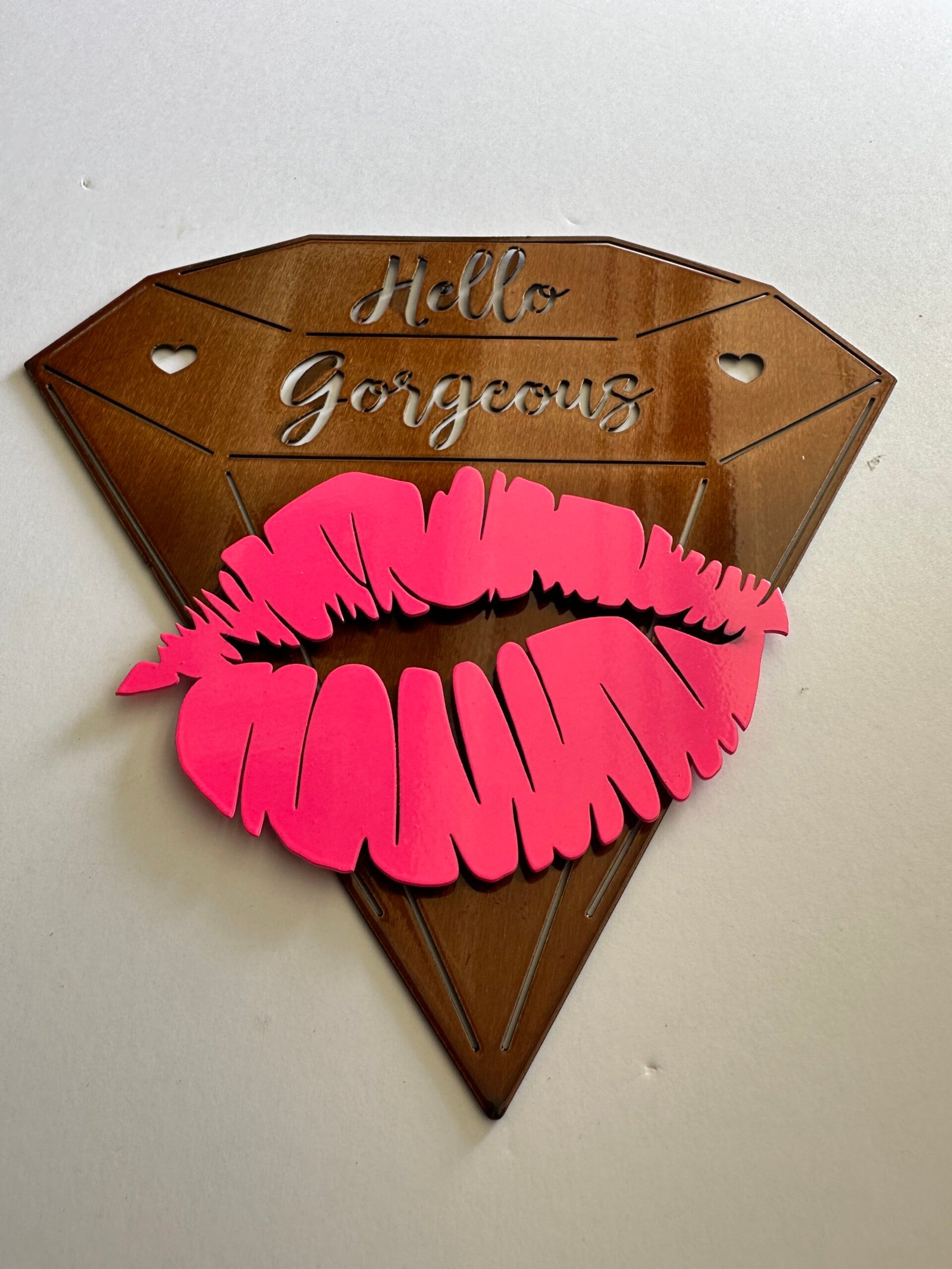 Hello Gorgeous - Diamond Kiss Metal Art - Image 22