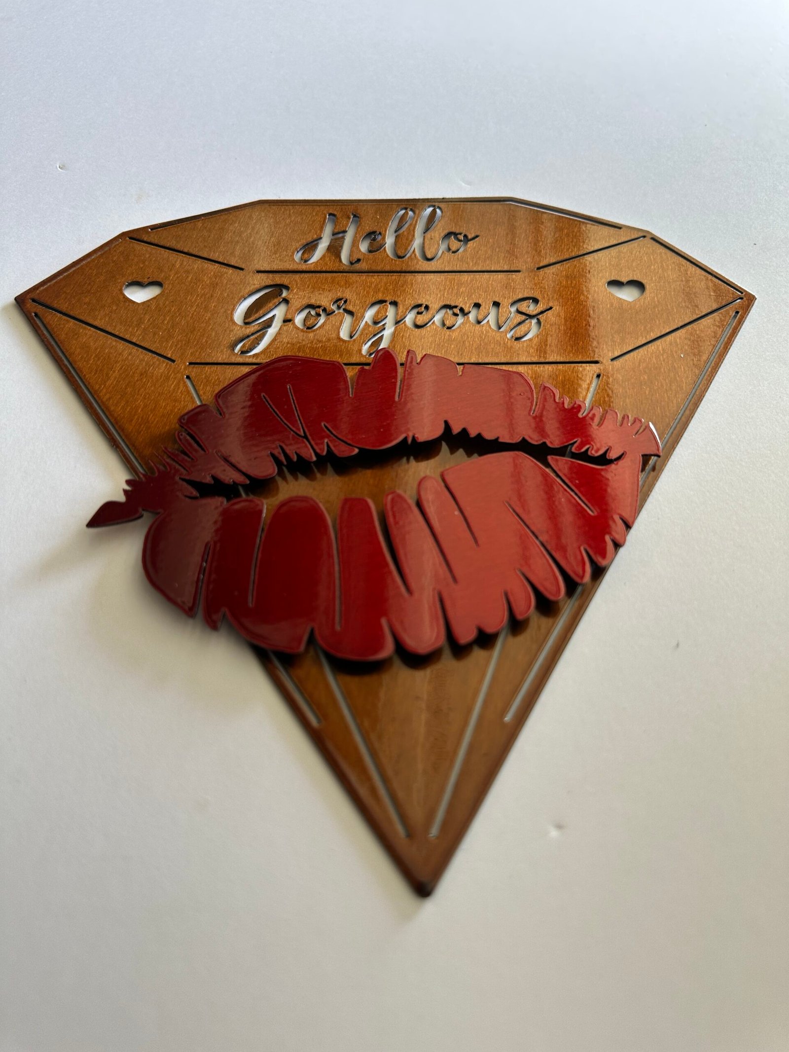 Hello Gorgeous - Diamond Kiss Metal Art - Image 23