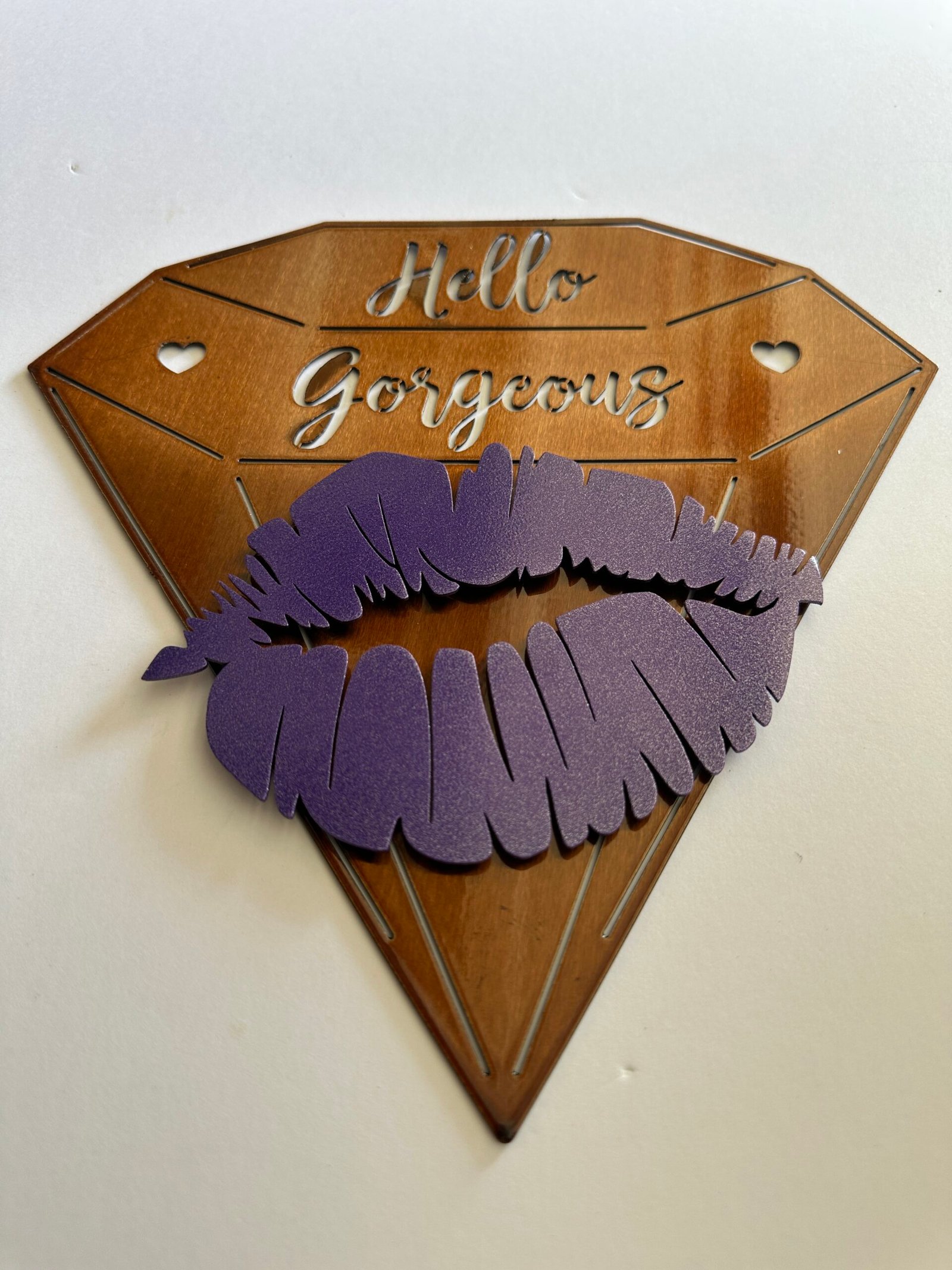 Hello Gorgeous - Diamond Kiss Metal Art - Image 24