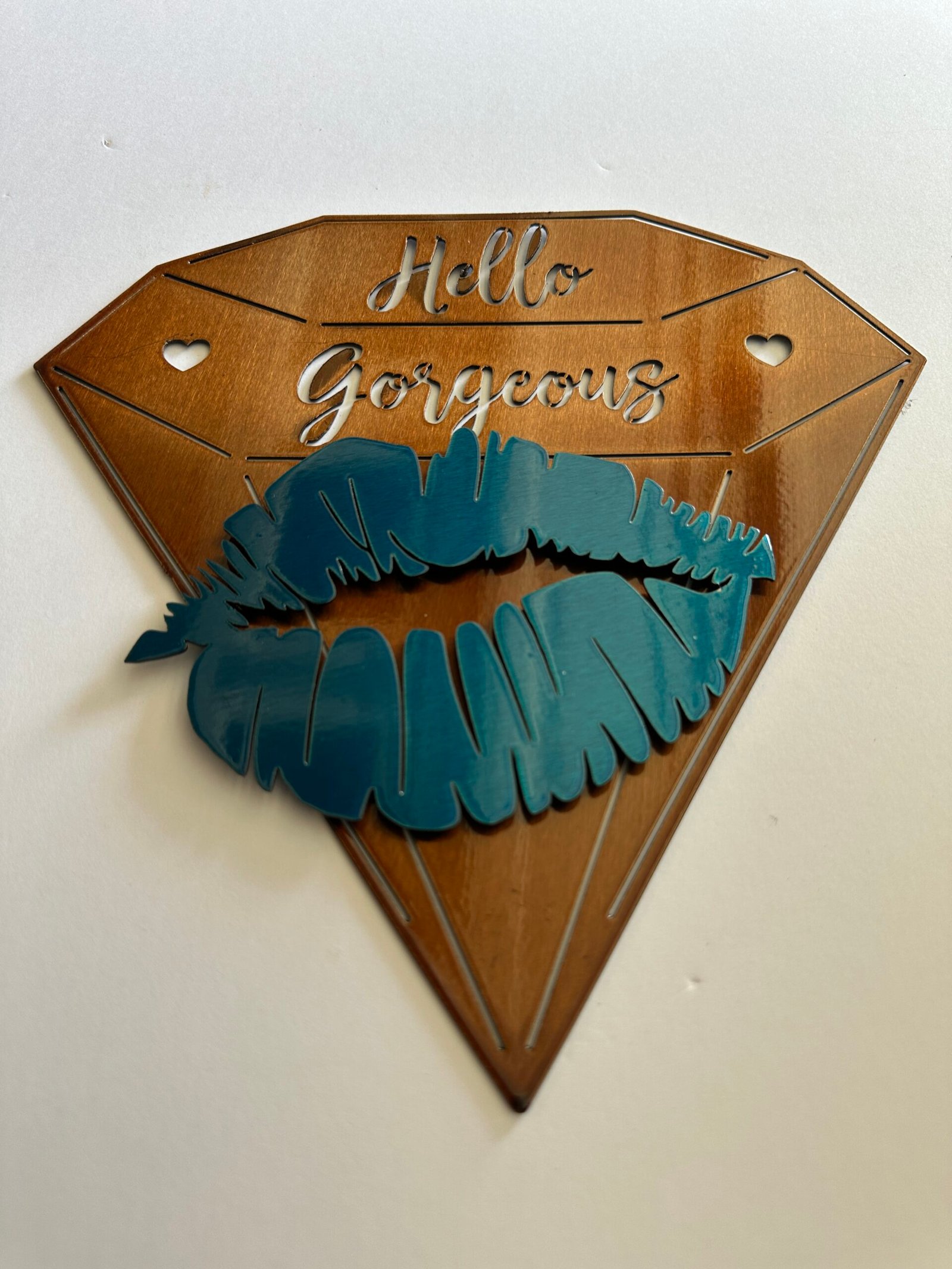 Hello Gorgeous - Diamond Kiss Metal Art - Image 25