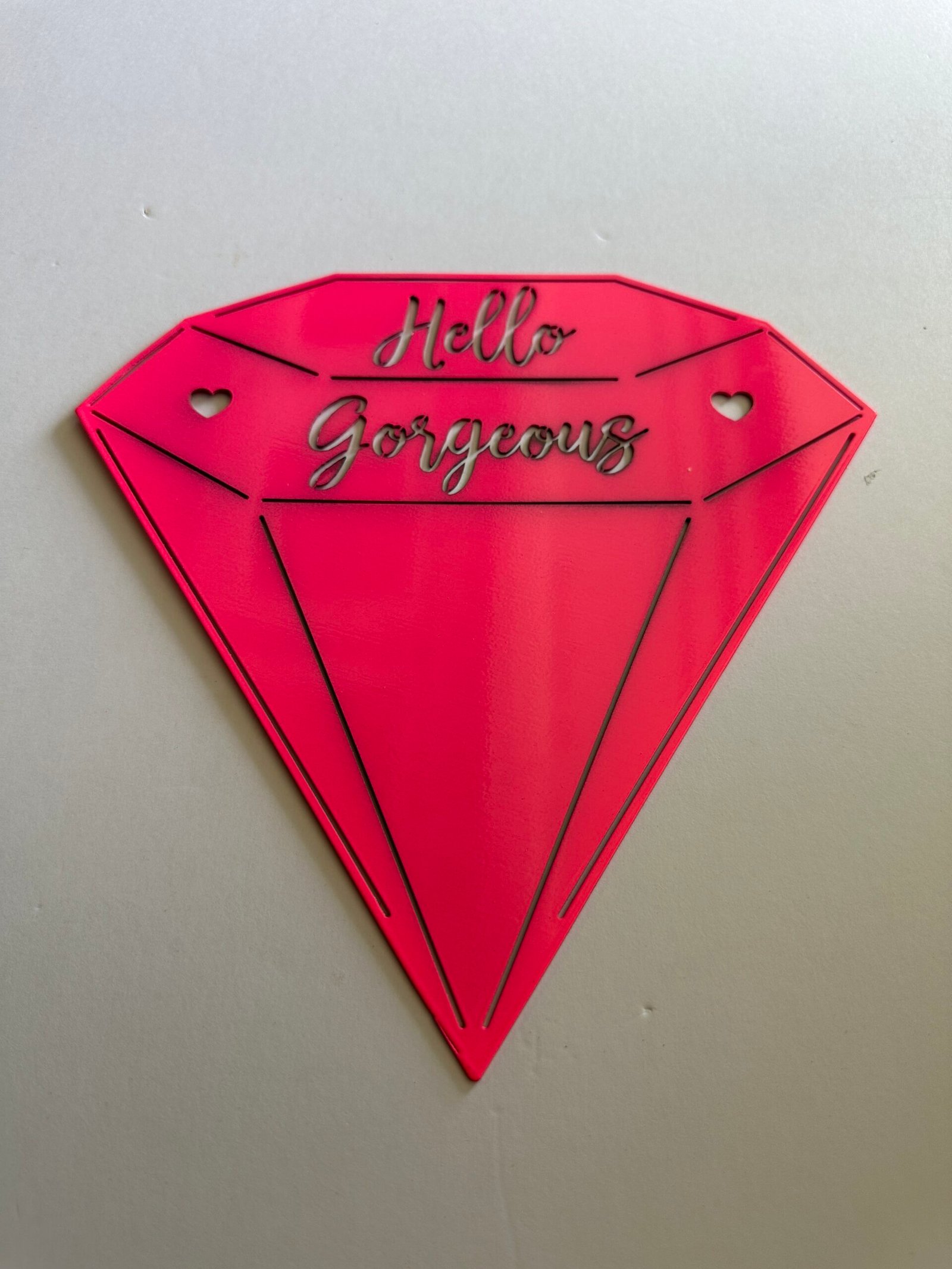 Hello Gorgeous - Diamond Kiss Metal Art - Image 26