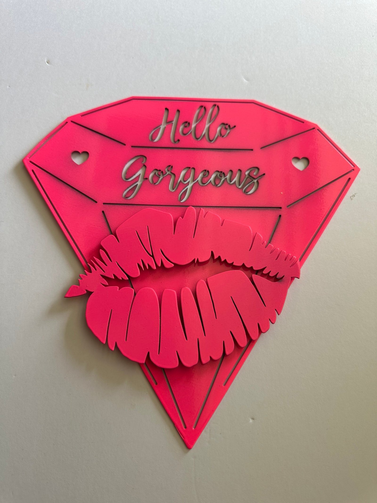 Hello Gorgeous - Diamond Kiss Metal Art - Image 27