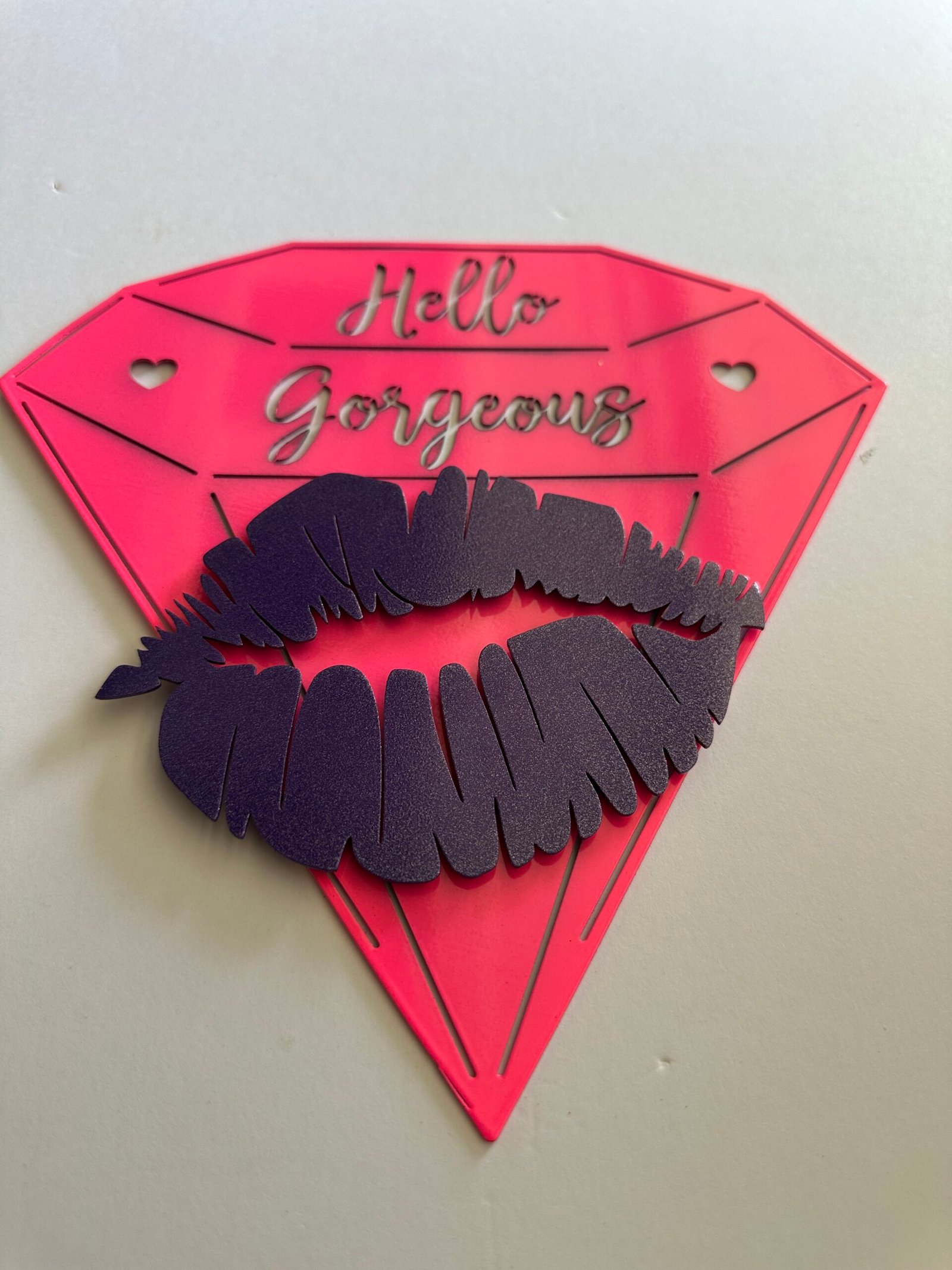 Hello Gorgeous - Diamond Kiss Metal Art - Image 29