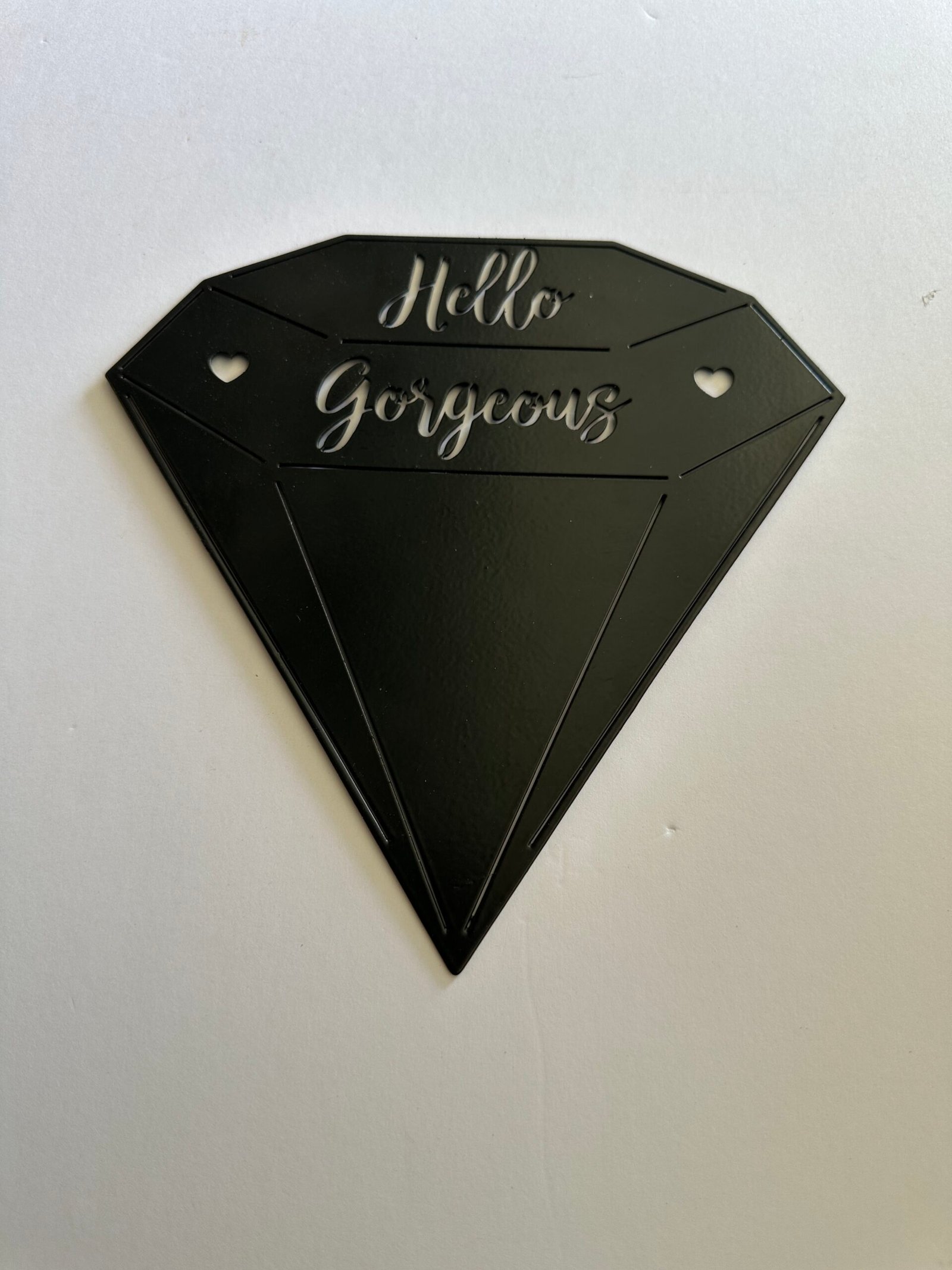 Hello Gorgeous - Diamond Kiss Metal Art - Image 10