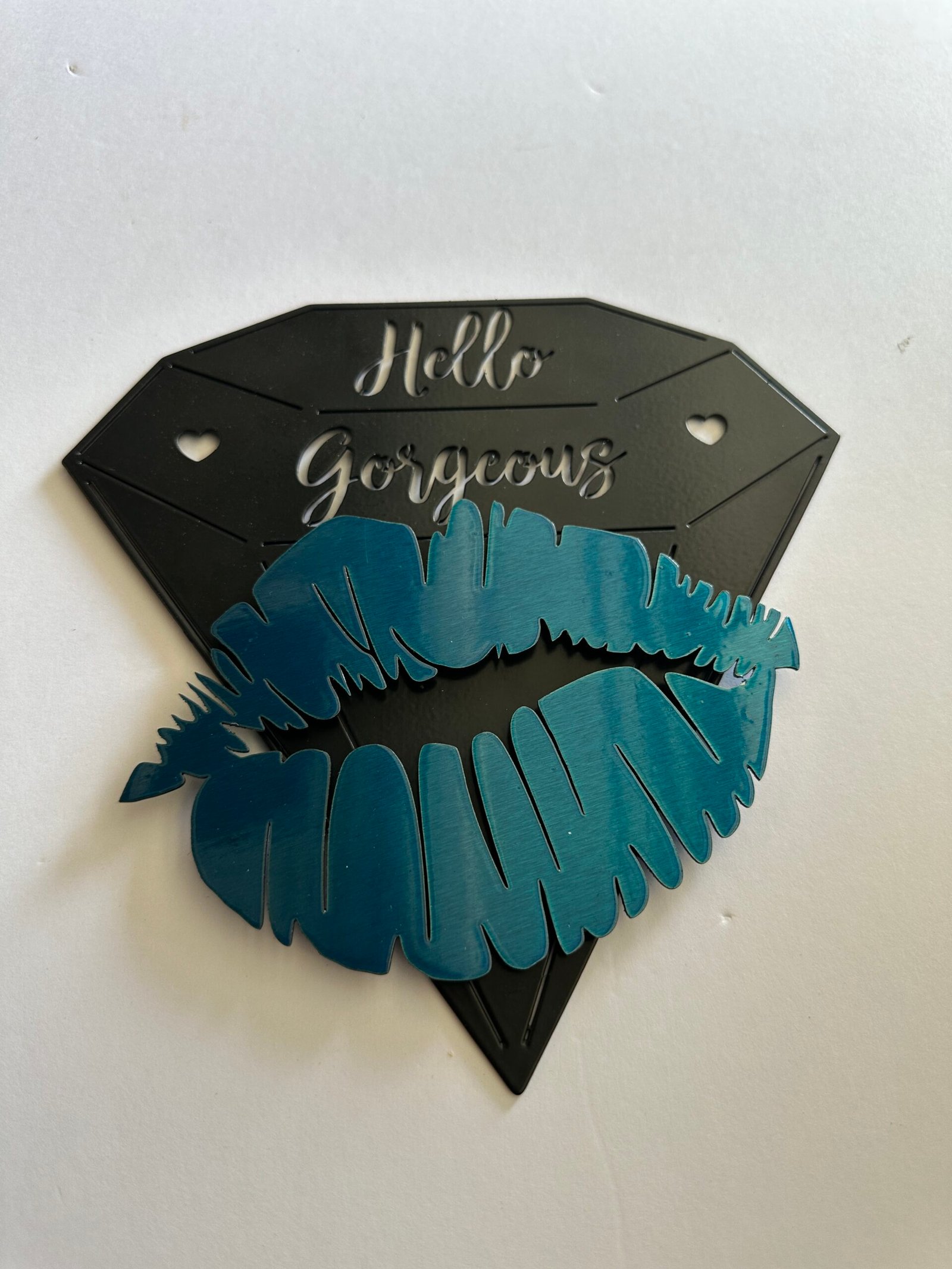 Hello Gorgeous - Diamond Kiss Metal Art - Image 14