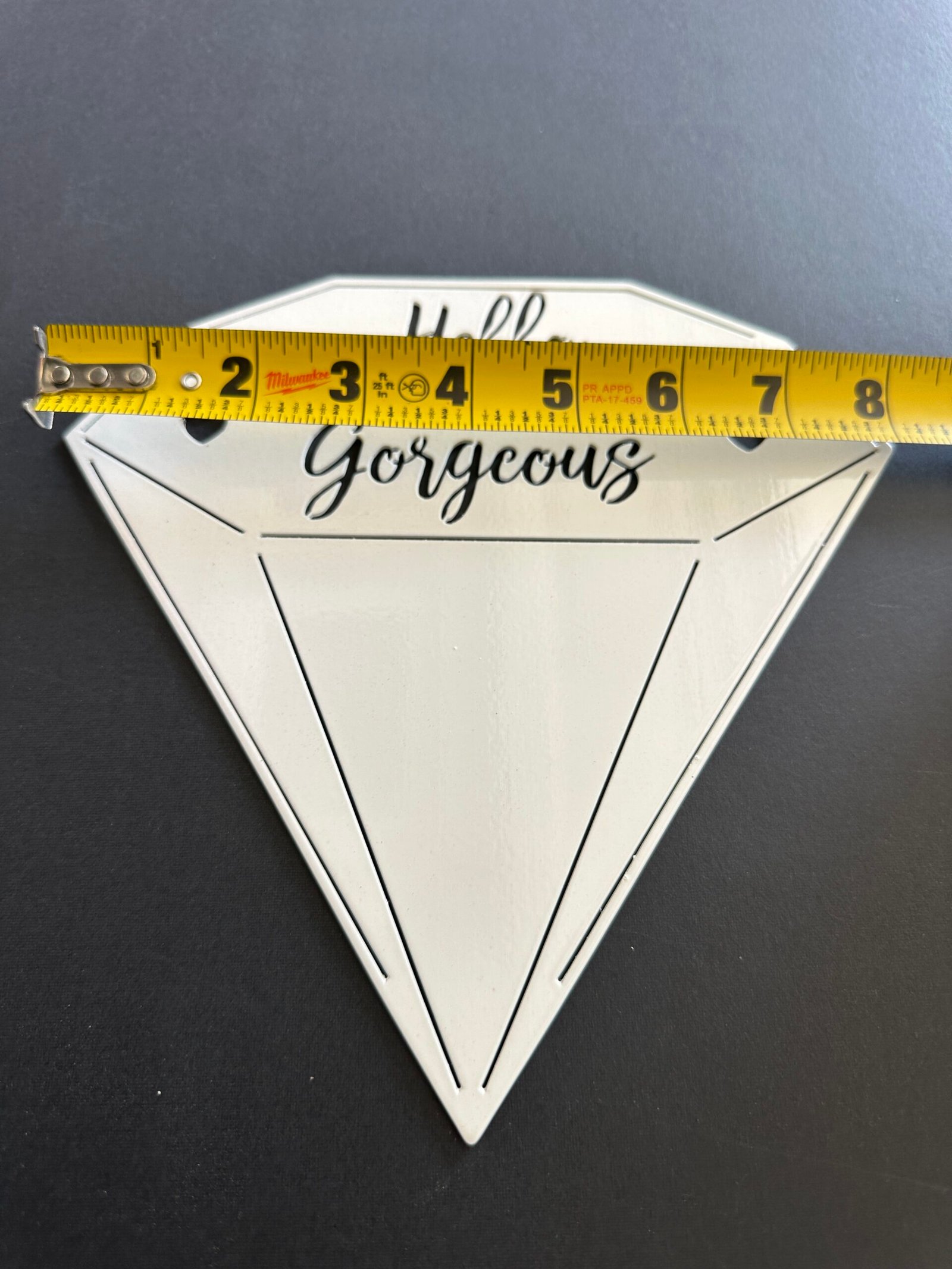 Hello Gorgeous - Diamond Kiss Metal Art - Image 8