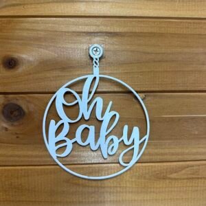4" Mini - Oh Baby Hanging Art