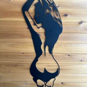 Sculpted Beauty: Female Silhouette