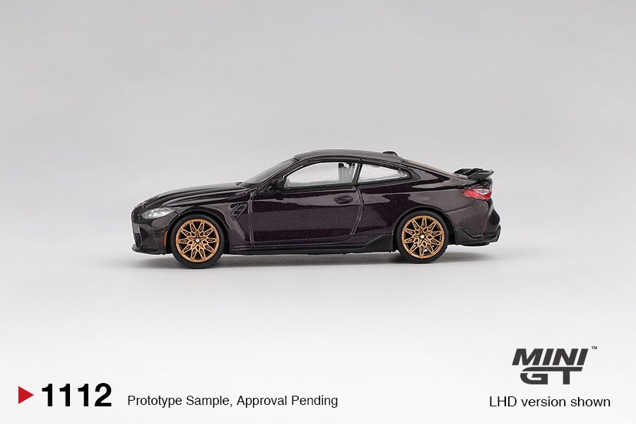 MINI GT #1112 — BMW M4 M-Performance Daytona Violet - Image 5
