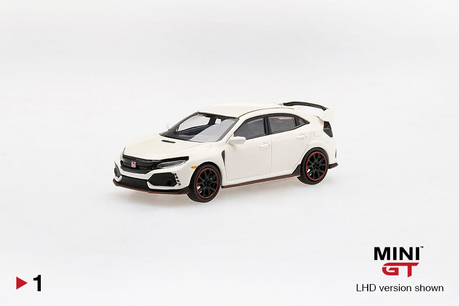 MINI GT #1 — Honda Civic Type R (FK8) Championship White LHD / RHD version available - Image 3