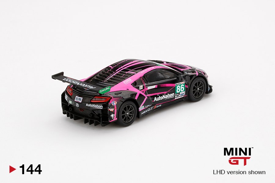 MINI GT #144 — Acura NSX GT3 EVO #86 2019 IMSA Watkins Glen Class Winner - Image 4