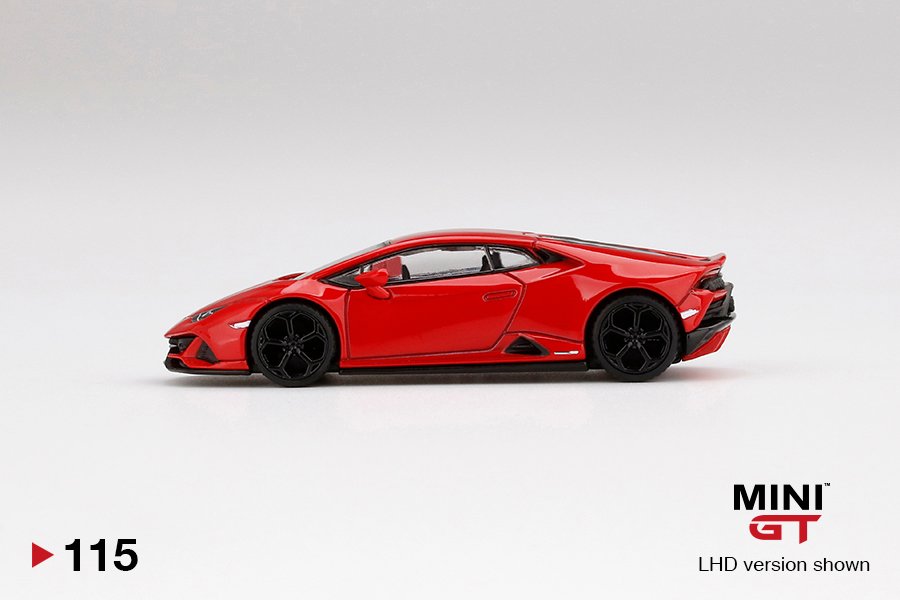 MINI GT #115 — Lamborghini Huracán EVO Rosso Mars - Image 5