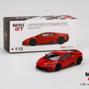MINI GT #115 — Lamborghini Huracán EVO Rosso Mars