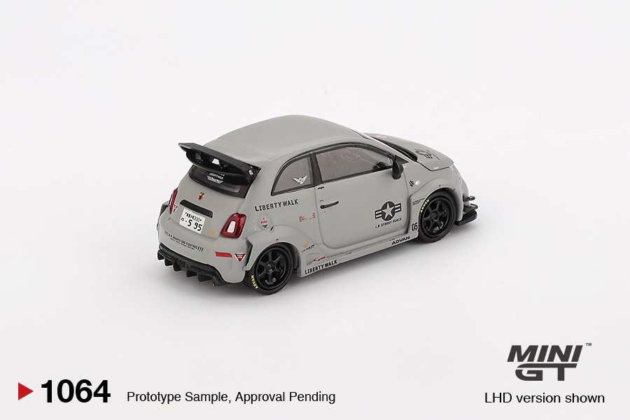 MINI GT #1064 — Abarth 595 LB-WORKS x Abas Works Fighters - Image 4