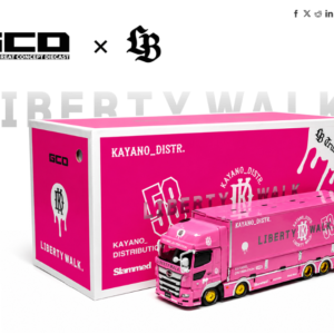 (Preorder) GCD 1:64 LBWK HINO700 LB Truck -Pink – Special Edition