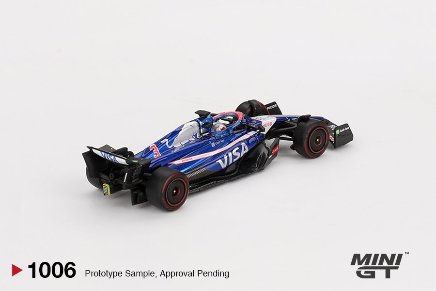 MINI GT #1006 — RB VCARB 01 #3 Daniel Ricciardo 2024 F1 2024 Bahrain GP - Image 4