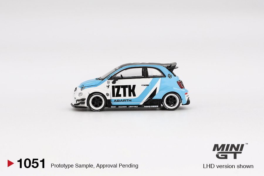 MINI GT #1051 — Abarth 595 LB-WORKS x Abas Works IZTK - Image 5