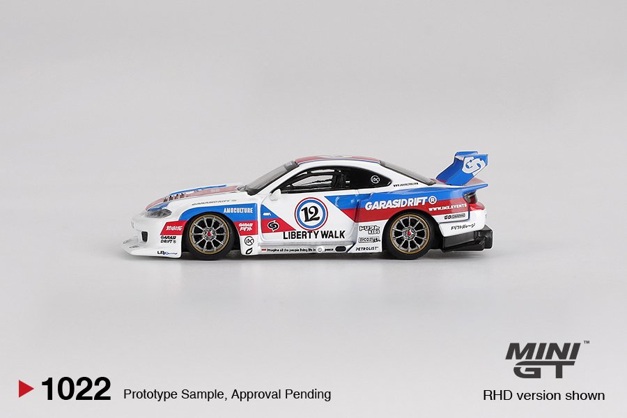MINI GT #1022 — Nissan LB-Super Silhouette S15 SILVIA GARASIDRIFT x LBWK 2025 - Image 5