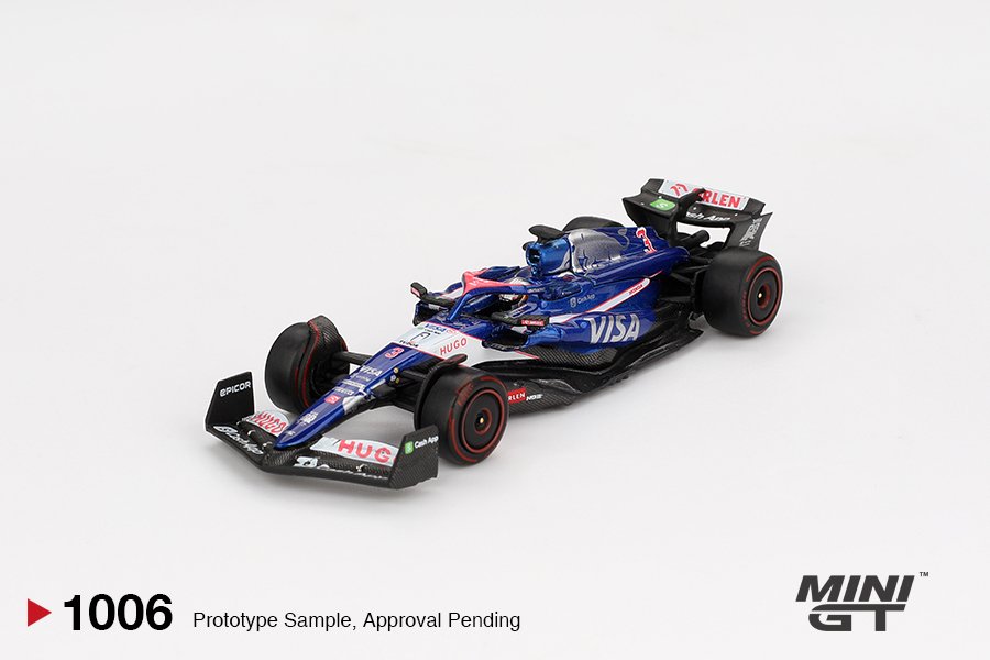 MINI GT #1006 — RB VCARB 01 #3 Daniel Ricciardo 2024 F1 2024 Bahrain GP - Image 3
