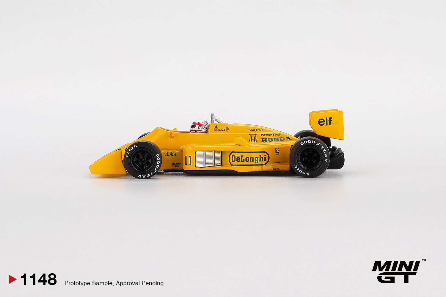 MINI GT #1148 — Lotus 99T #11 Satoru Nakajima 1987 Monaco Grand Prix - Image 4