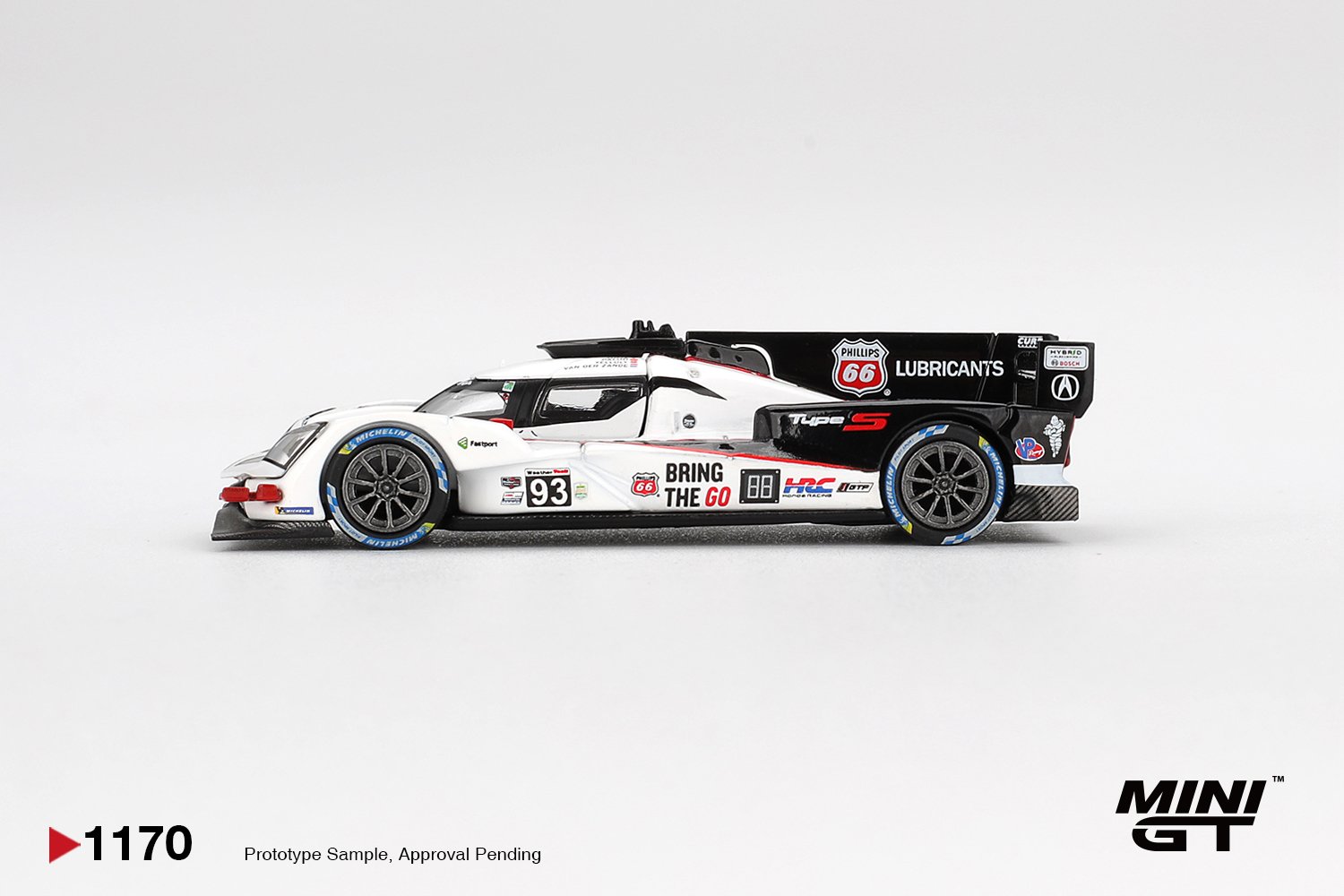 MINI GT #1170 — Acura ARX-06 GTP #93 Acura Meyer Shank Racing 2025 IMSA Daytona 24 Hrs - Image 4