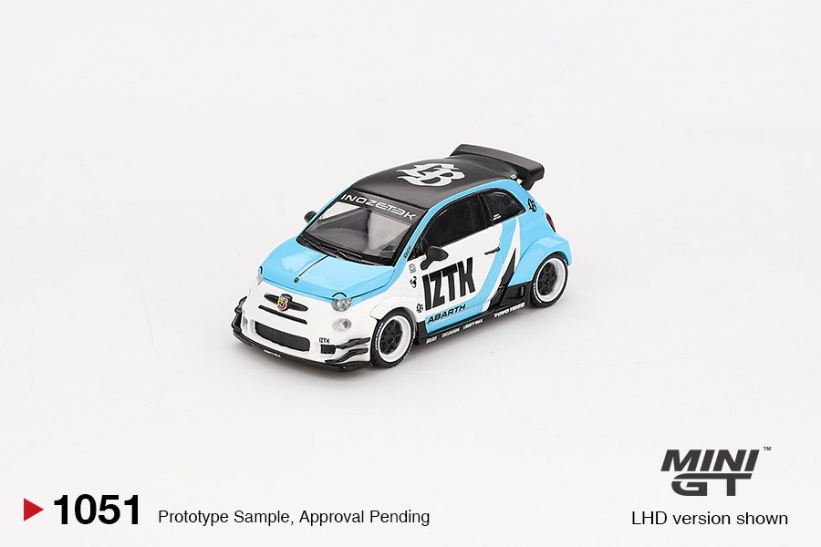 MINI GT #1051 — Abarth 595 LB-WORKS x Abas Works IZTK - Image 3