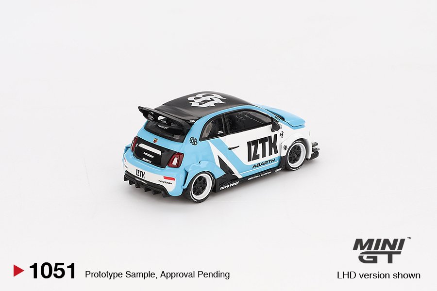 MINI GT #1051 — Abarth 595 LB-WORKS x Abas Works IZTK - Image 4