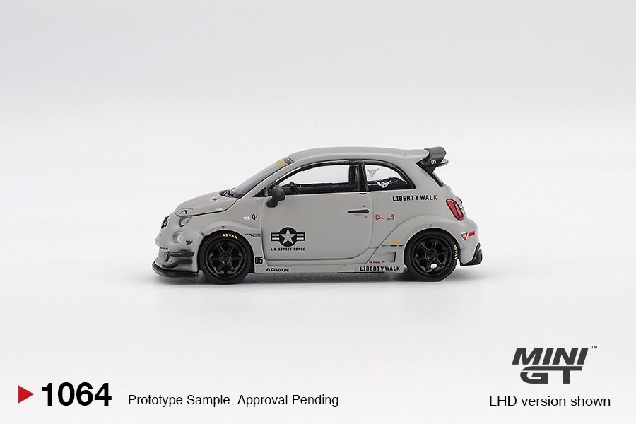 MINI GT #1064 — Abarth 595 LB-WORKS x Abas Works Fighters - Image 5