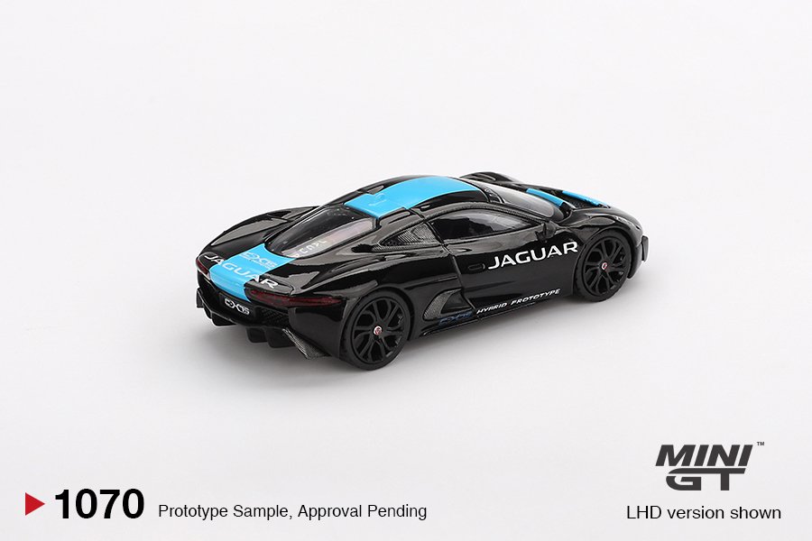 MINI GT #1070 — Jaguar C-X75 Black - Image 4