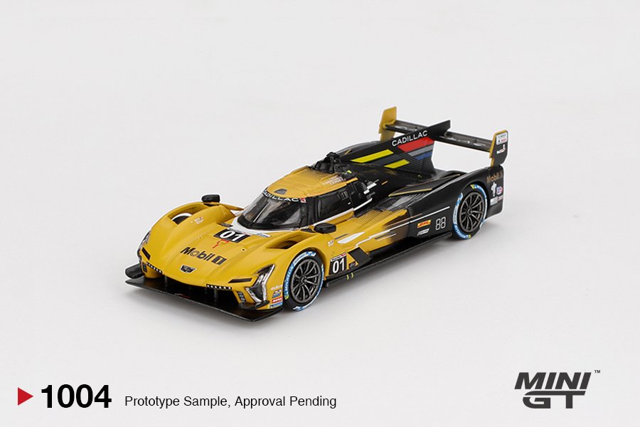 MINI GT #1004 — Cadillac V-Series.R #01 Cadillac Racing 2024 IMSA Sebring 12 Hrs - Image 3