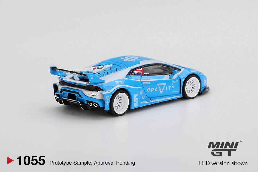 MINI GT #1055 — LB★WORKS Lamborghini Huracán GT GRAVITY - Image 4