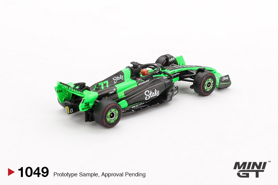 MINI GT #1049 — Kick Sauber C44 #77 Valtteri Bottas 2024 F1 2024 Chinese GP - Image 3