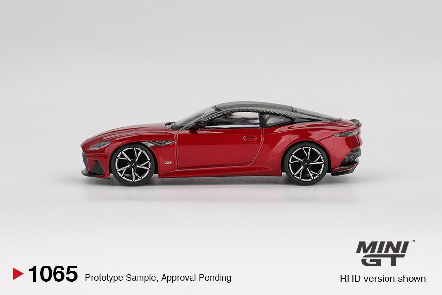 MINI GT #1065 — Aston Martin DBS Hyper Red - Image 5