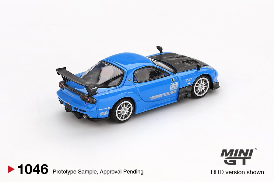 MINI GT #1046 — Mazda RX-7 RE-Amemiya 20B NA 3ROTOR-7 “Ama-san Go” - Image 4