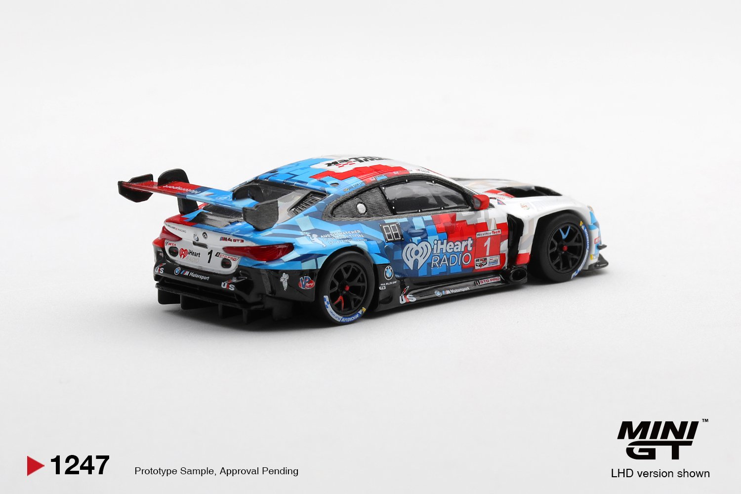 MINI GT #1247 — BMW M4 GT3 EVO #1 Paul Miller Racing 2025 IMSA Daytona 24 Hrs - Image 3