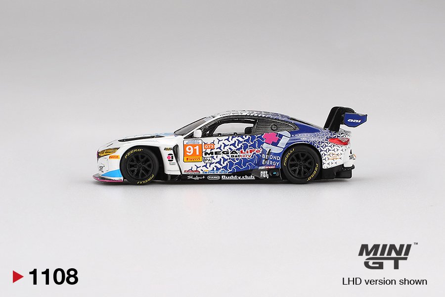MINI GT #1108 — BMW M4 GT3 #91 FIST Team AAI 2025 China GT - Image 6