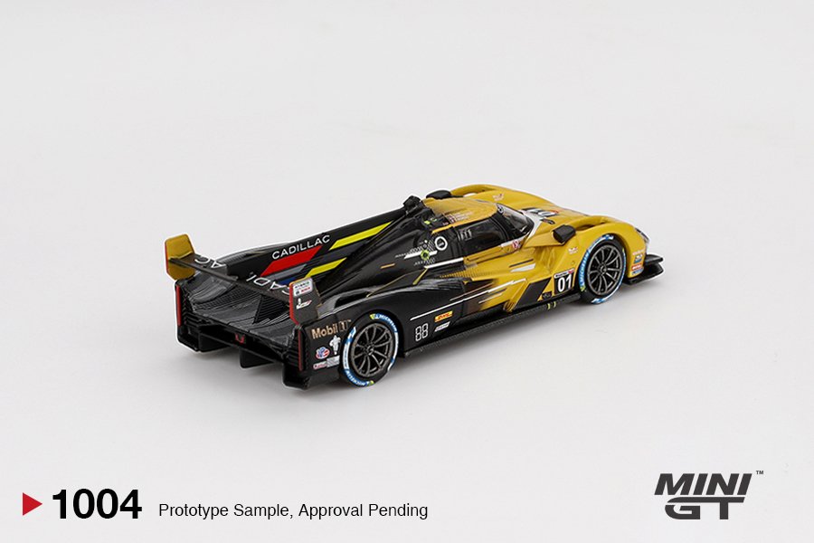MINI GT #1004 — Cadillac V-Series.R #01 Cadillac Racing 2024 IMSA Sebring 12 Hrs - Image 4