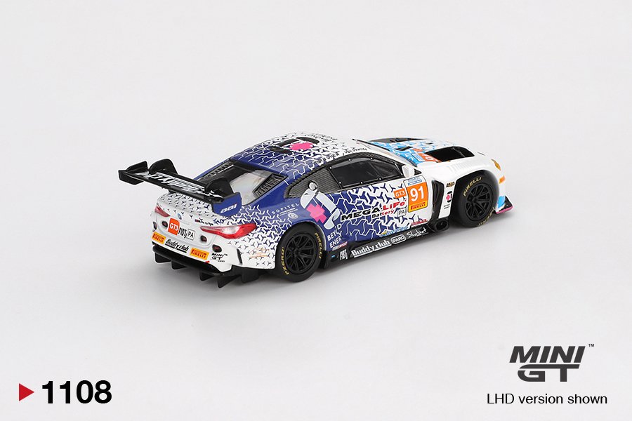 MINI GT #1108 — BMW M4 GT3 #91 FIST Team AAI 2025 China GT - Image 5