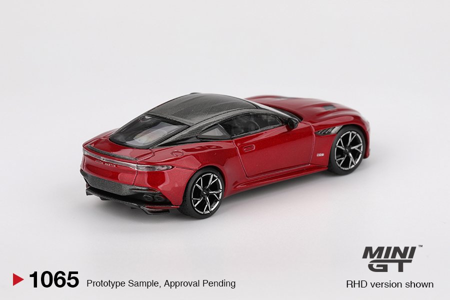 MINI GT #1065 — Aston Martin DBS Hyper Red - Image 4