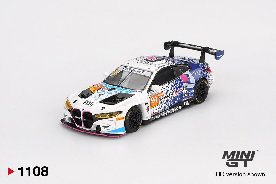 MINI GT #1108 — BMW M4 GT3 #91 FIST Team AAI 2025 China GT - Image 4