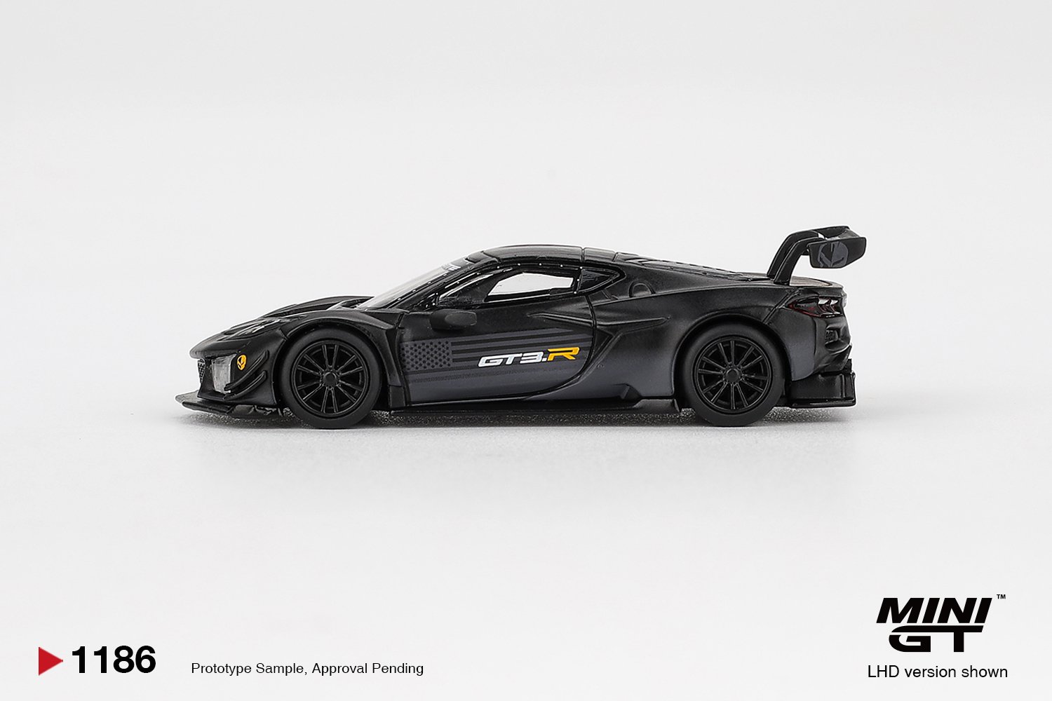 MINI GT #1186 — Chevrolet Corvette Z06 GT3.R Road America Test car - Image 4