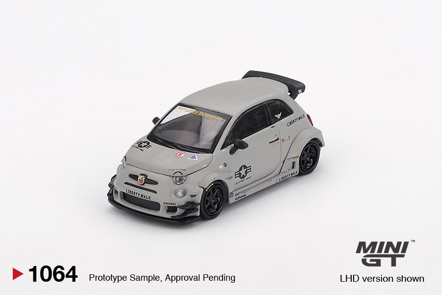 MINI GT #1064 — Abarth 595 LB-WORKS x Abas Works Fighters - Image 3